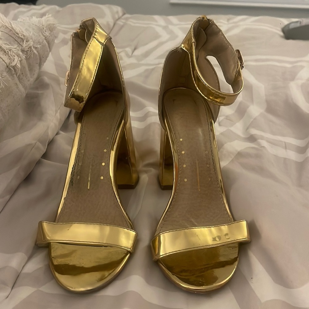 Gold Heels